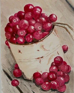 Fresh Picked Cranberries - E. Emmanuel