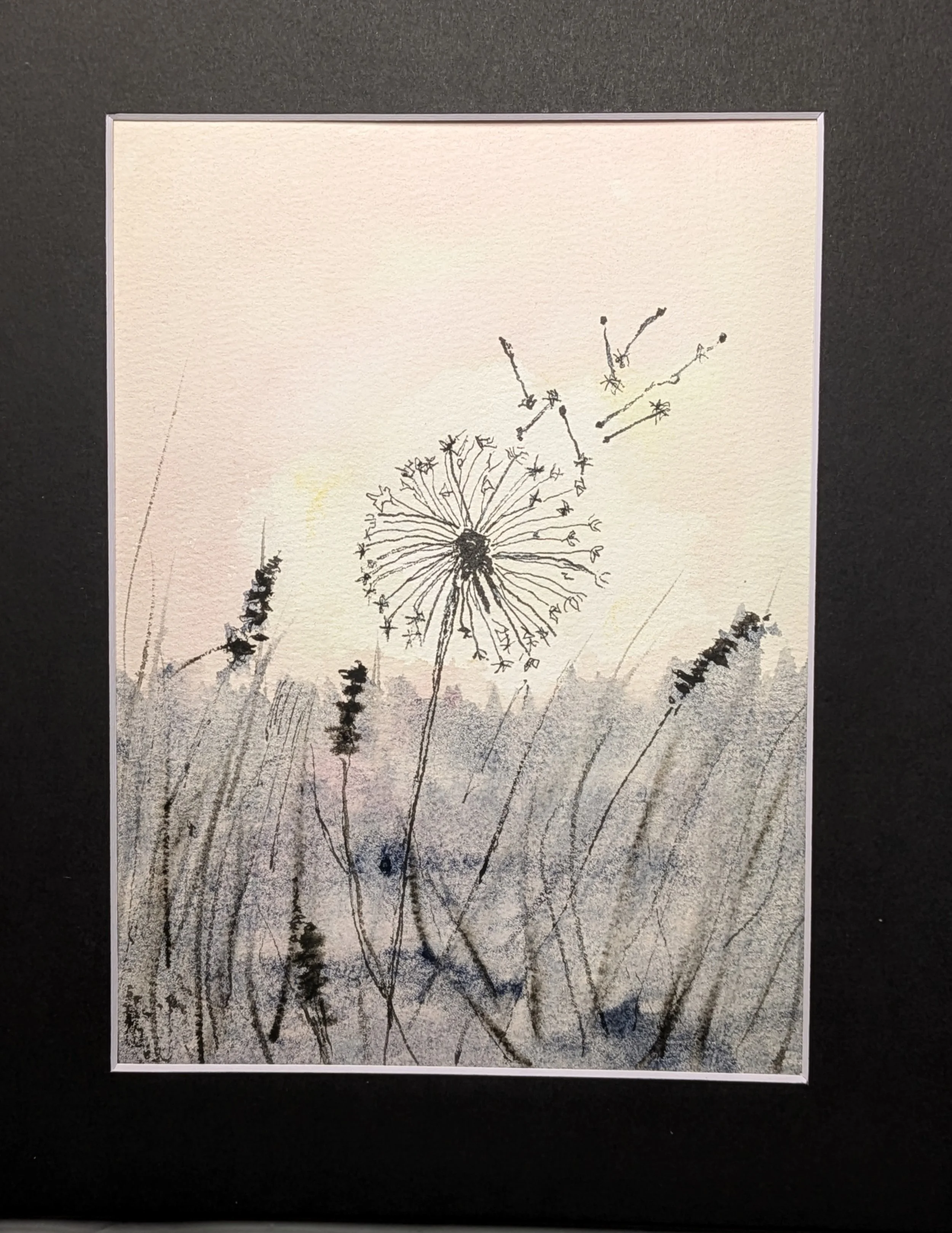 Dandelion, swept away - B. McDonnell