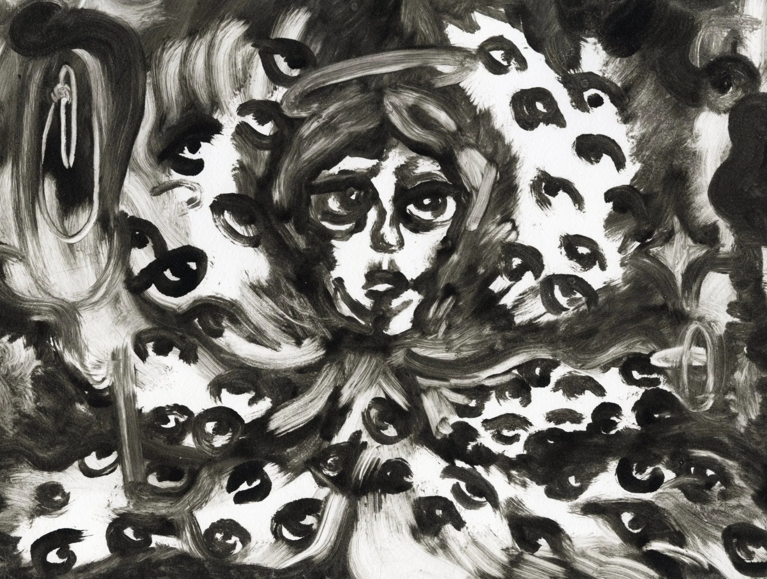 Seventh Realm
Monoprint 
11 x 8 ½ in 
2026