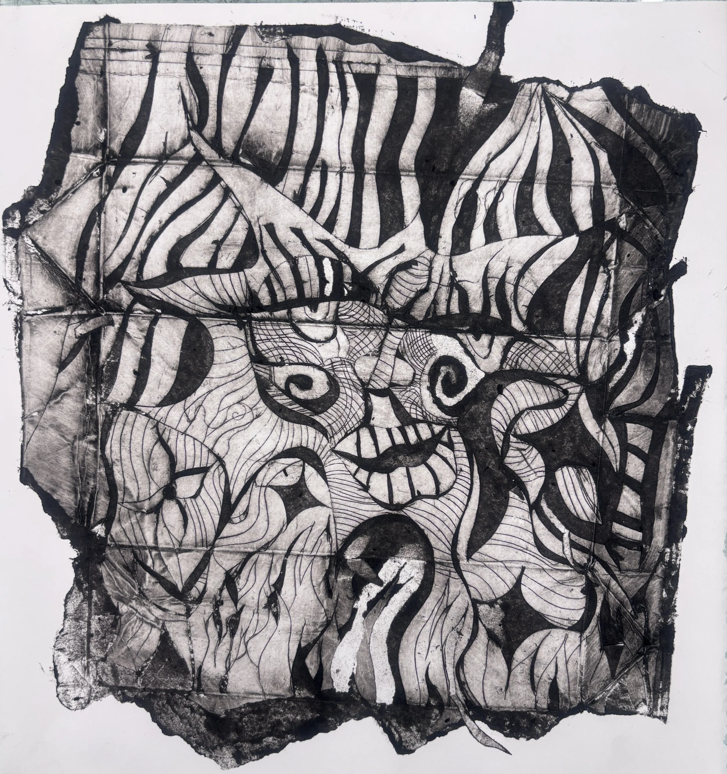 Spin Cycle
Monoprint
24 x 24 in
2026