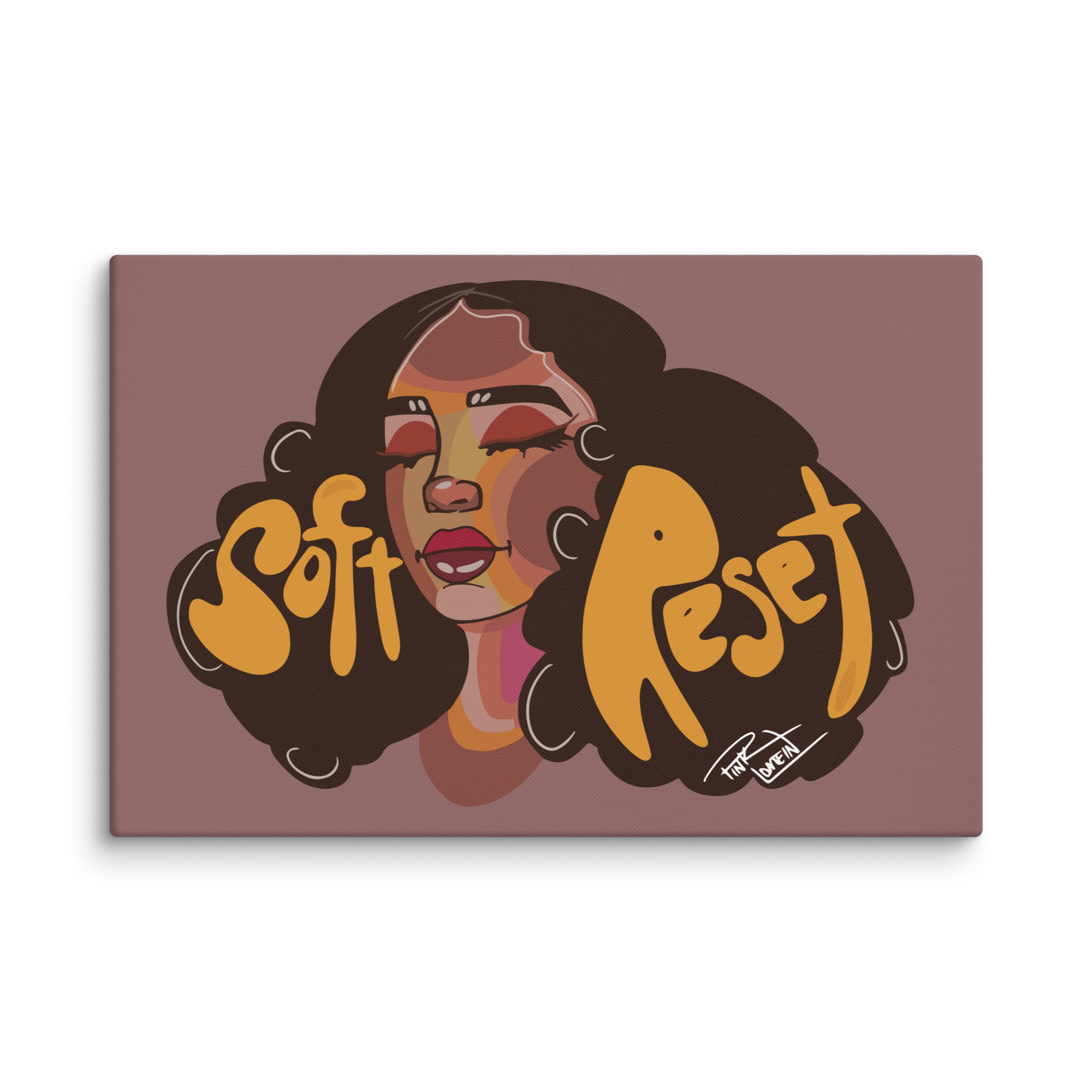 Soft Reset Canvas Print