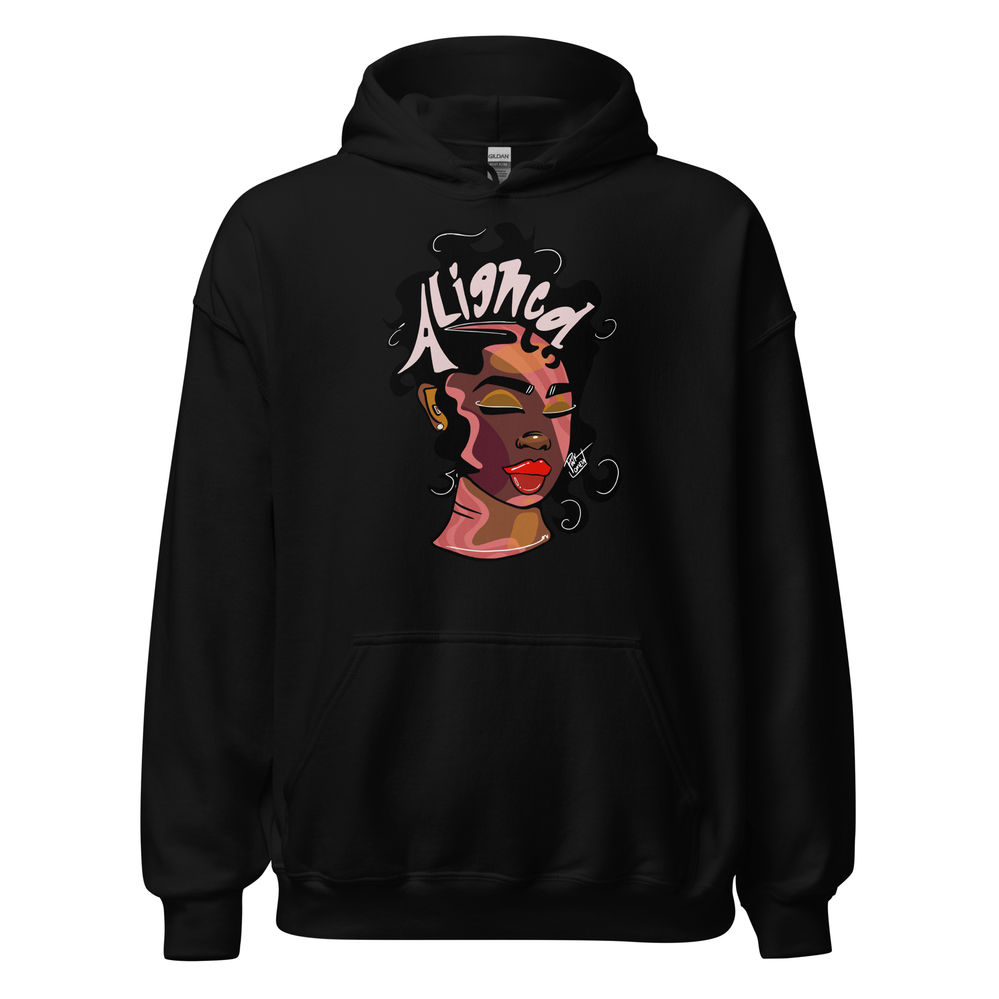 Aligned Unisex Hoodie