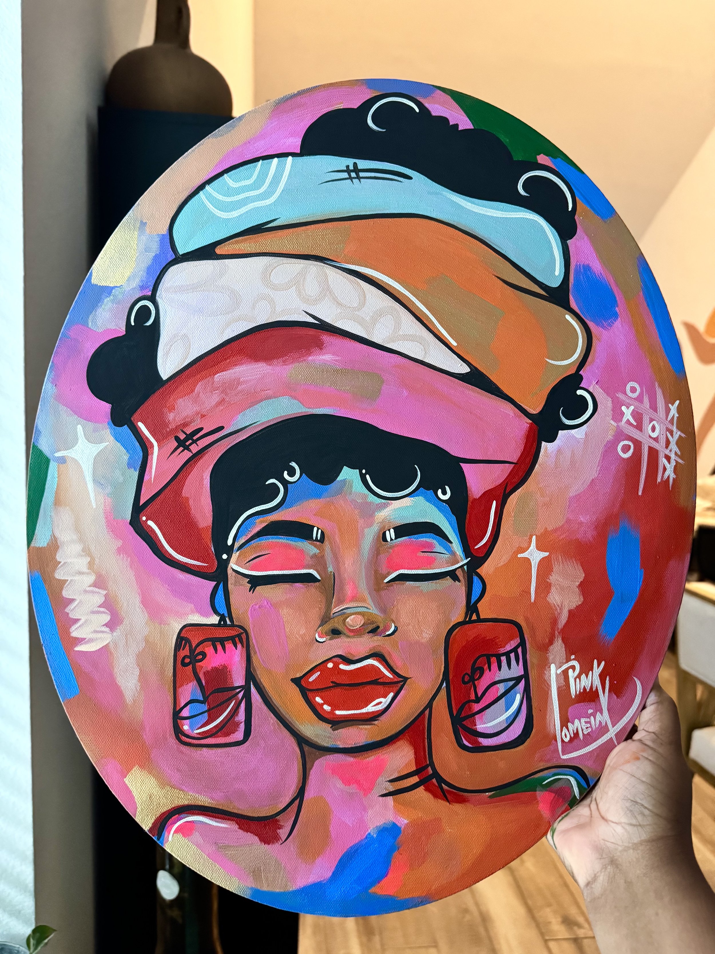 Her Quiet Bloom Original Painting 16x20