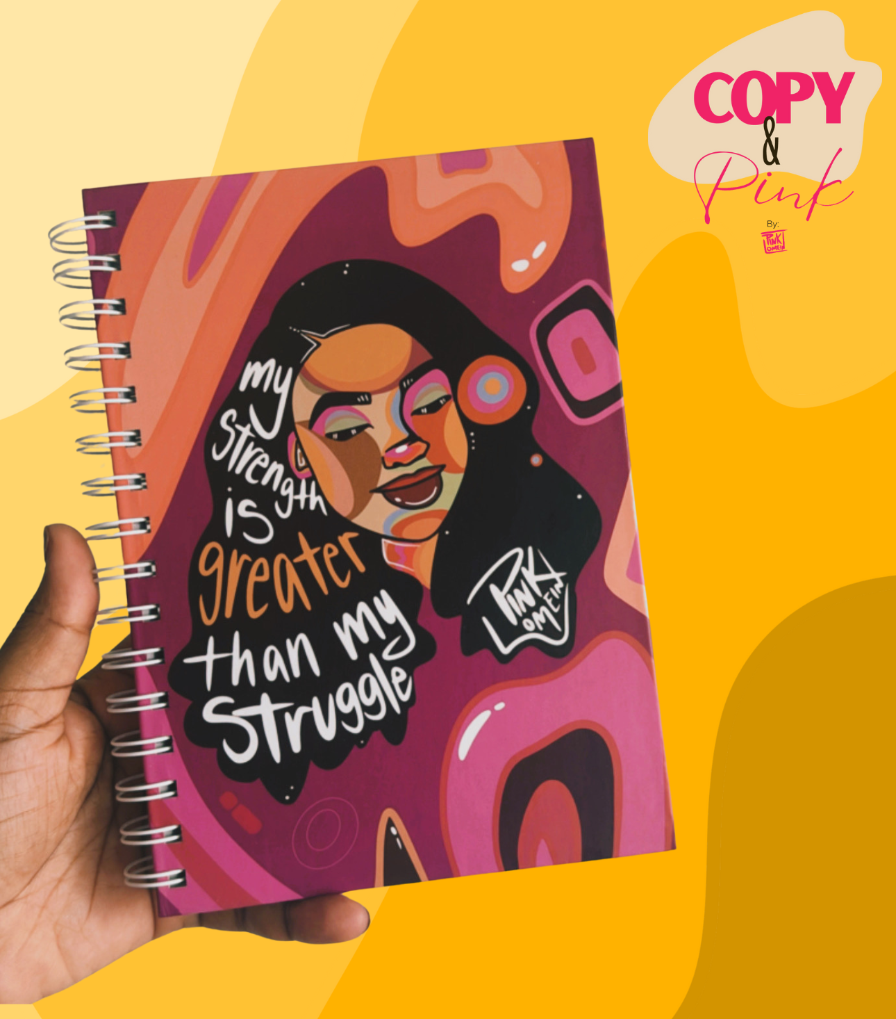 My Strengths are Greater Than my Struggle Spiral Notebook