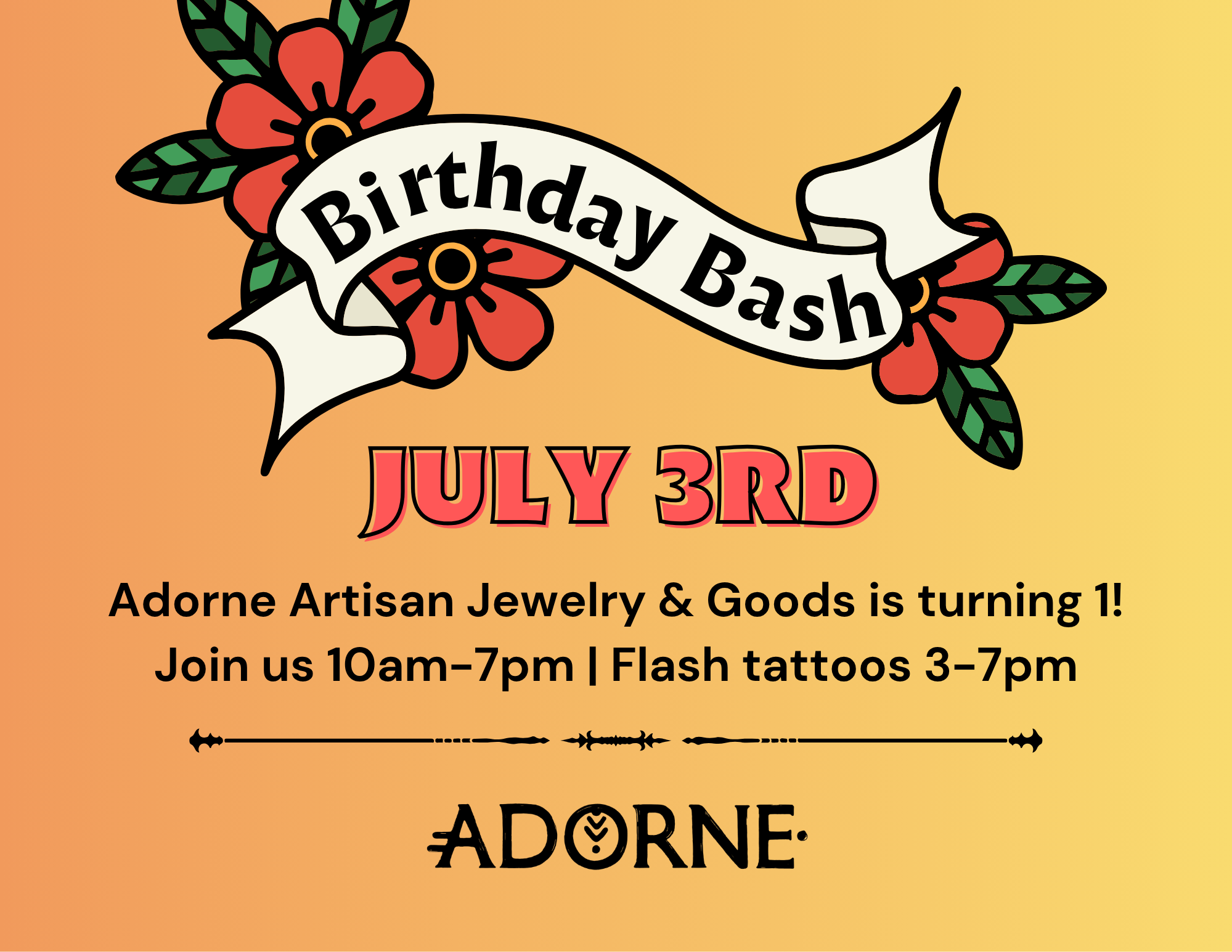 Adorne's Birthday Bash