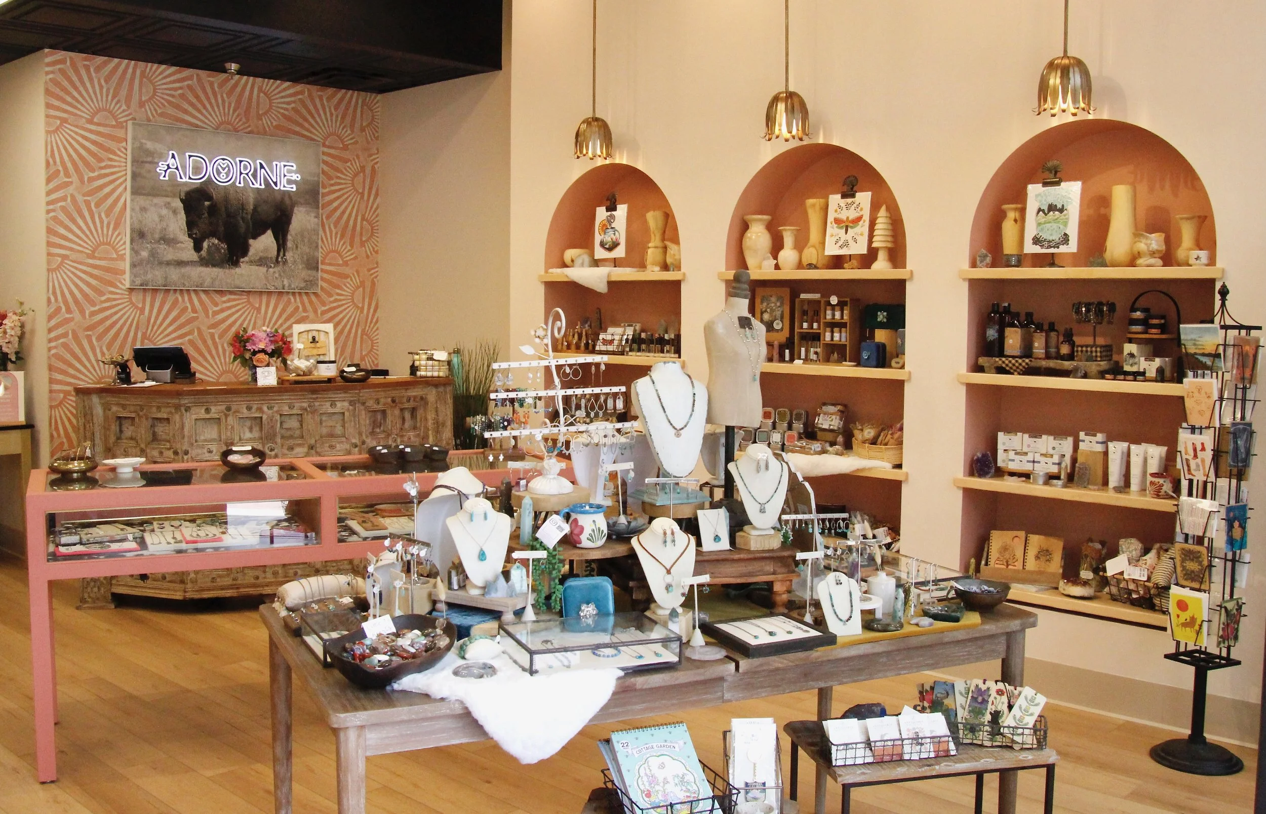 A look inside Adorne Artisan Jewelry & Goods store in Historic Golden, Colorado