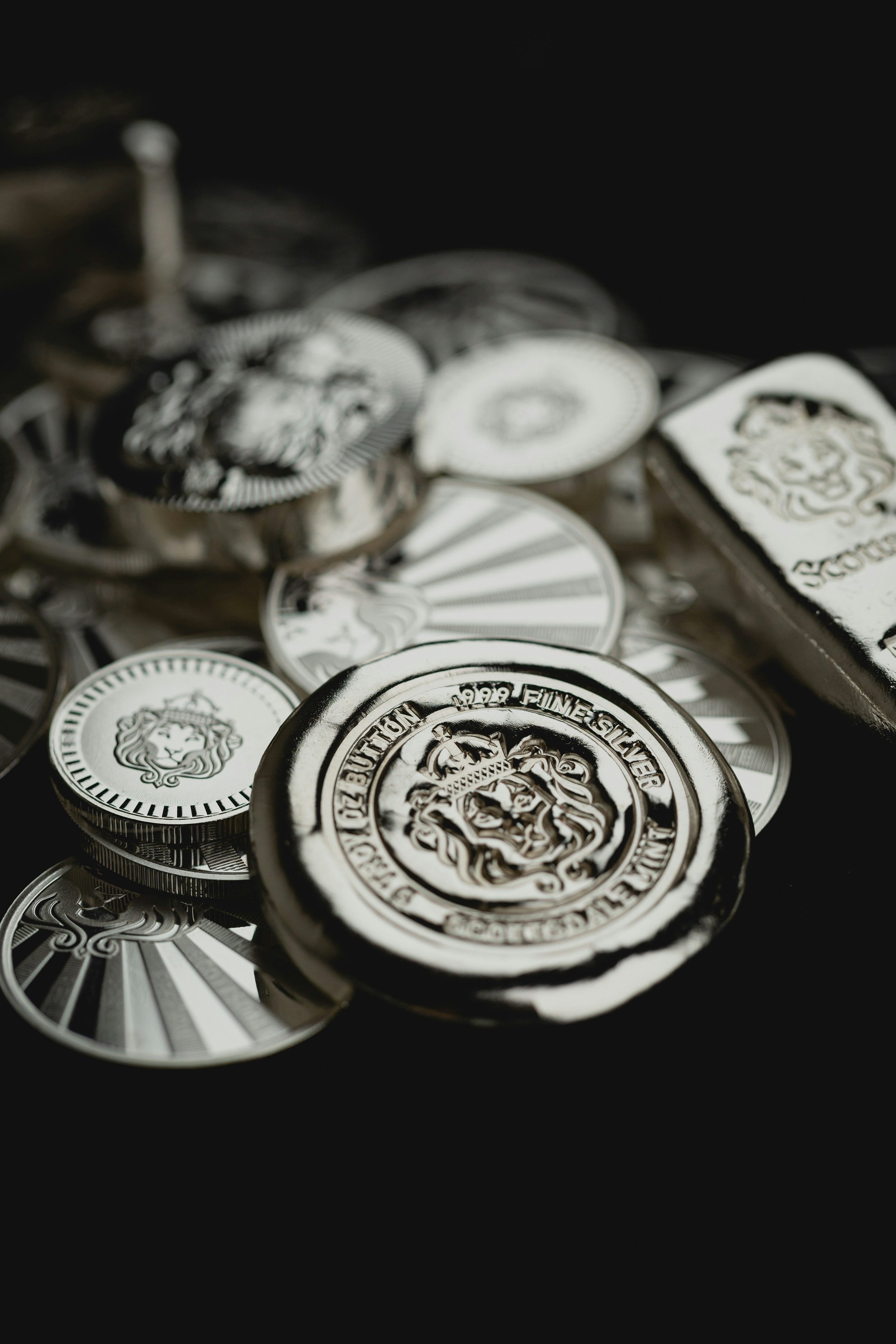 silver medallions
