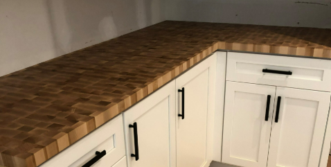 Custom-Made Butcher Block Countertops from Lancaster