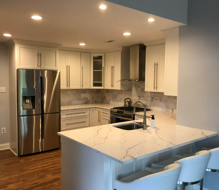 Custom Kitchen with Built Ins