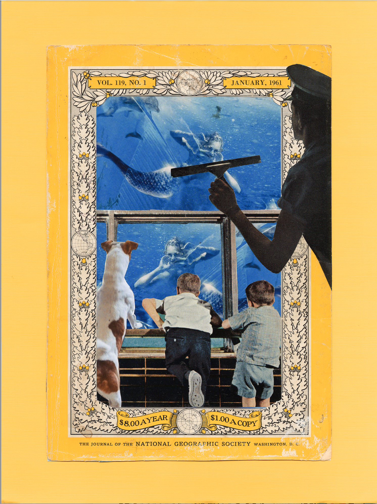 Seeing Me Seeing (aka Window Washers), 2026, 9 x 12 