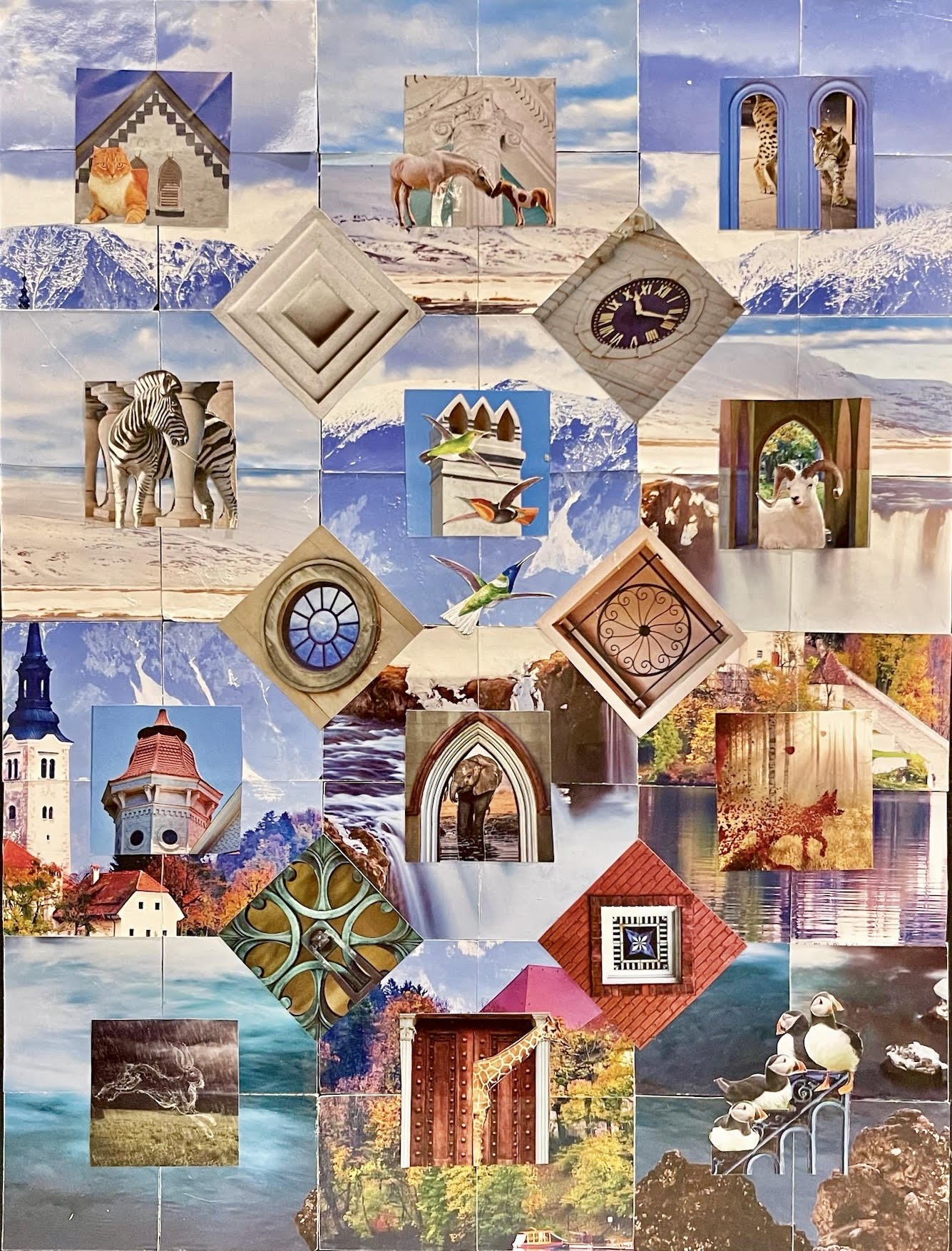 “Tiny Spaces”
                  2024
                   12x16