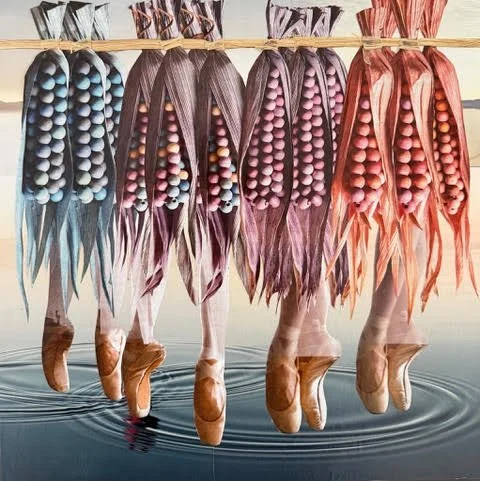 “Floating on Pointe” 2025 12x12