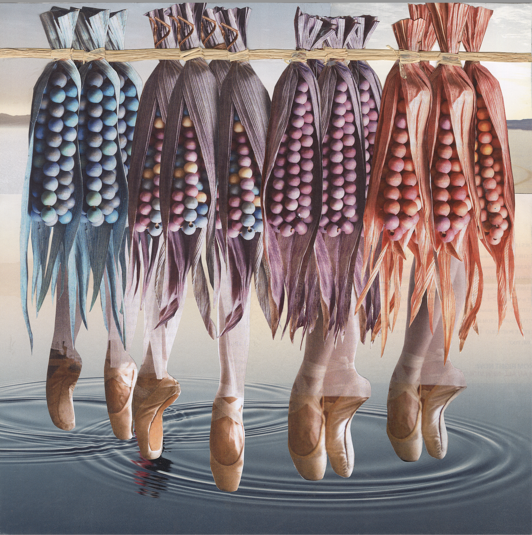 On Pointe, 2025, 12 x 12 