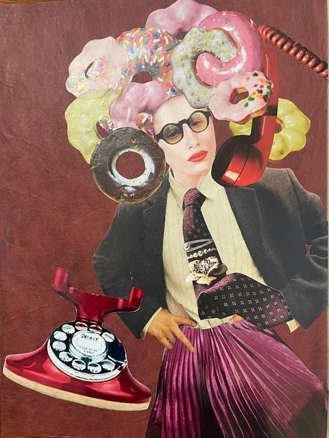“Dialing for Donuts” 2025 12x16