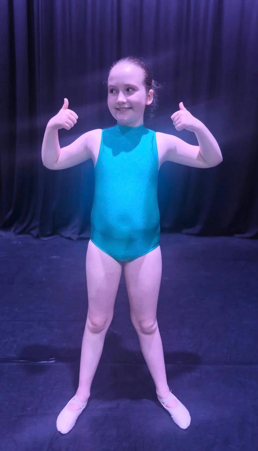 Green High neck Leotards