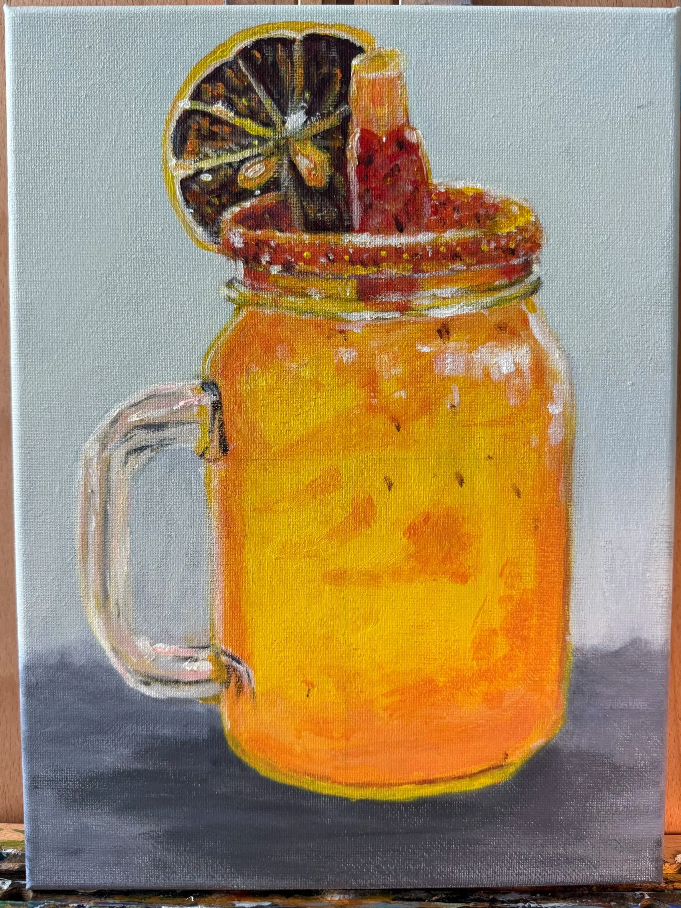 Mangorita - Acylic 9x12