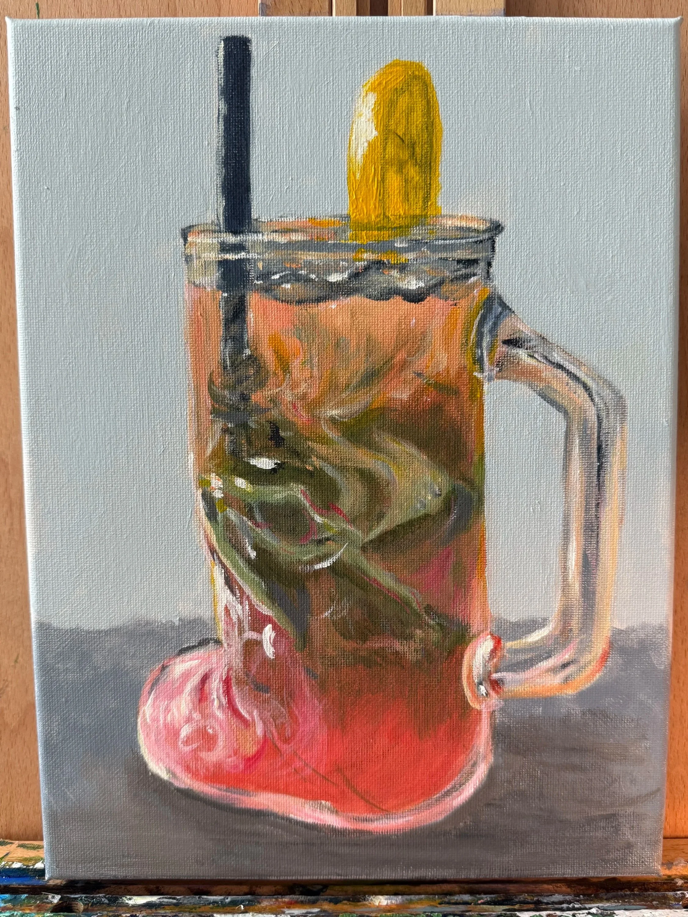 Summer Sweet Thump - Acylic 9x12