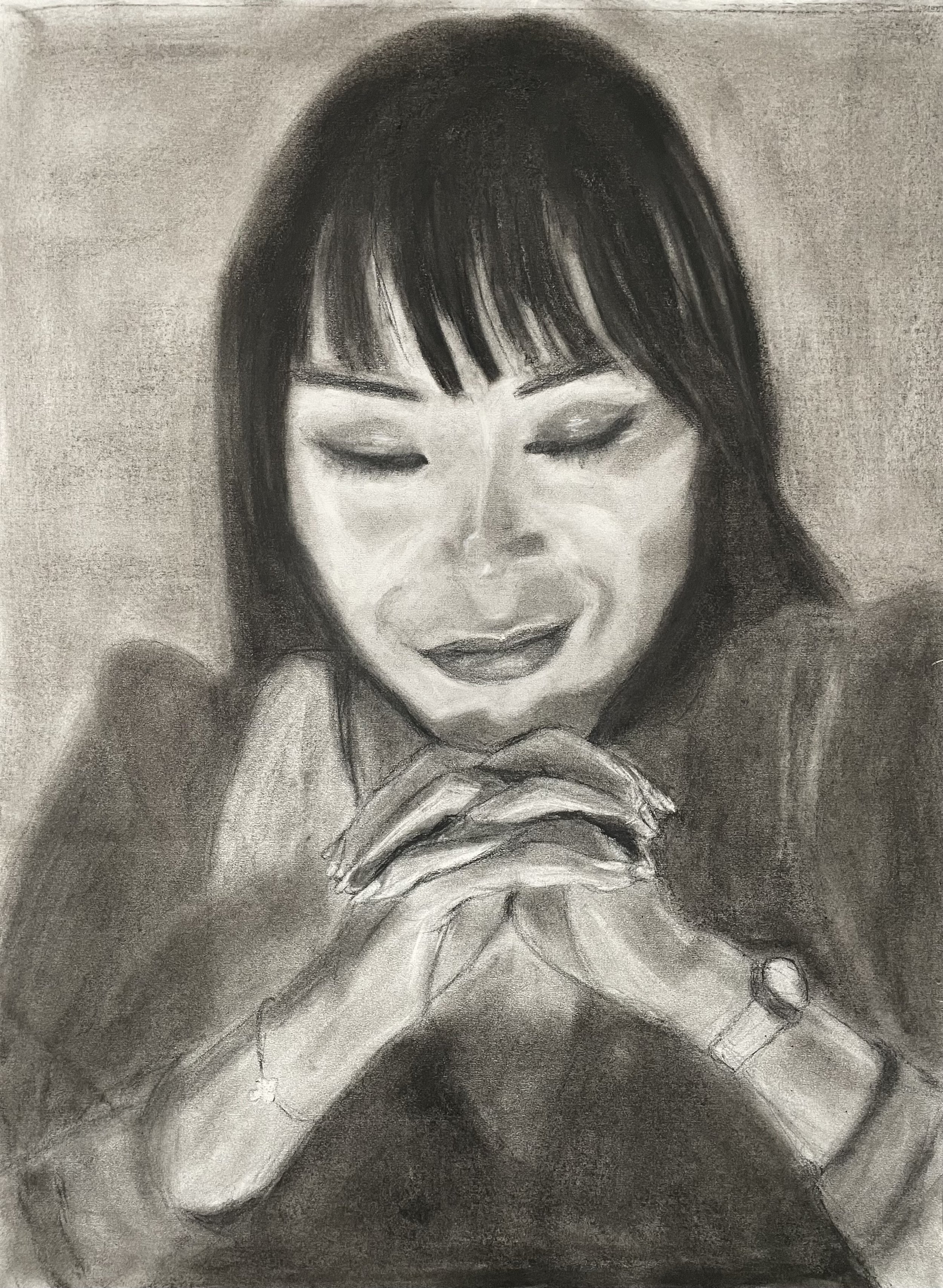 Birthday Wish - Charcoal 18x24 inch