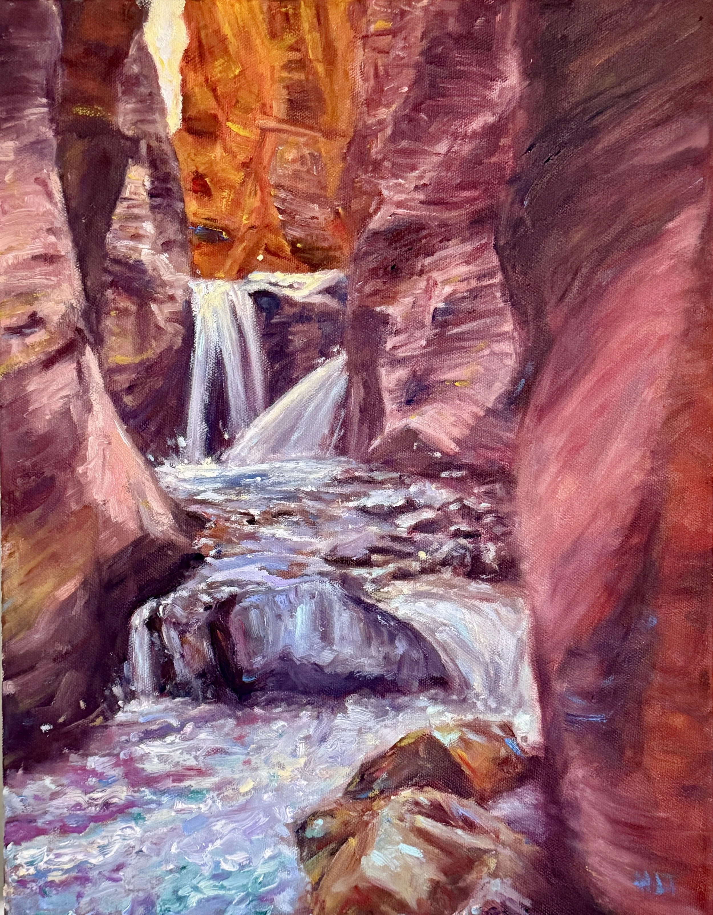 Echoes of Kanarra - Oil on Canvas 14”x18”
