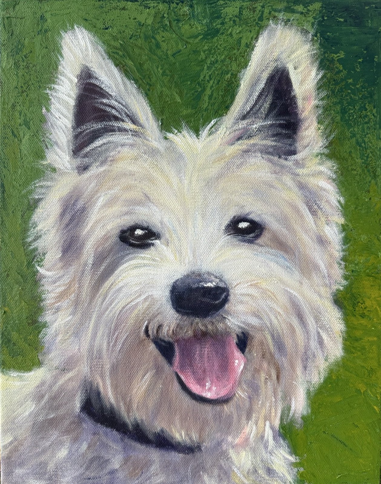 Hiking Buddy 1 - Acrylic 11x14 inch