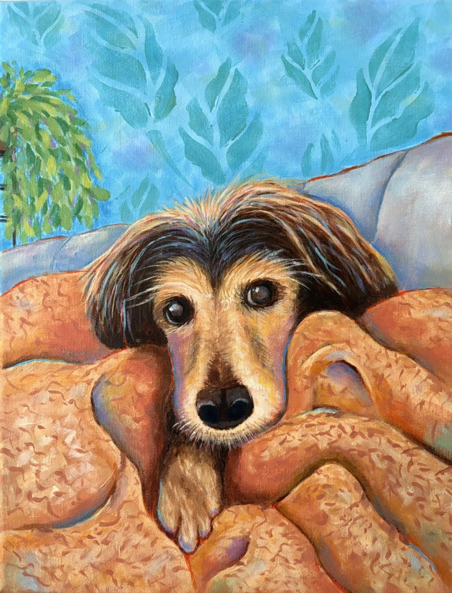 Baccus - Not Available - 11 x 14 acrylic