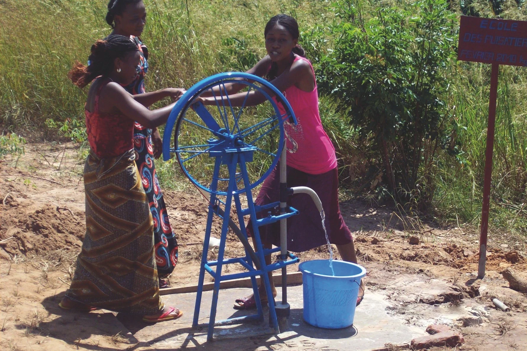 65 Brunnen Region Kikwit und Kinshasa, DR-Kongo