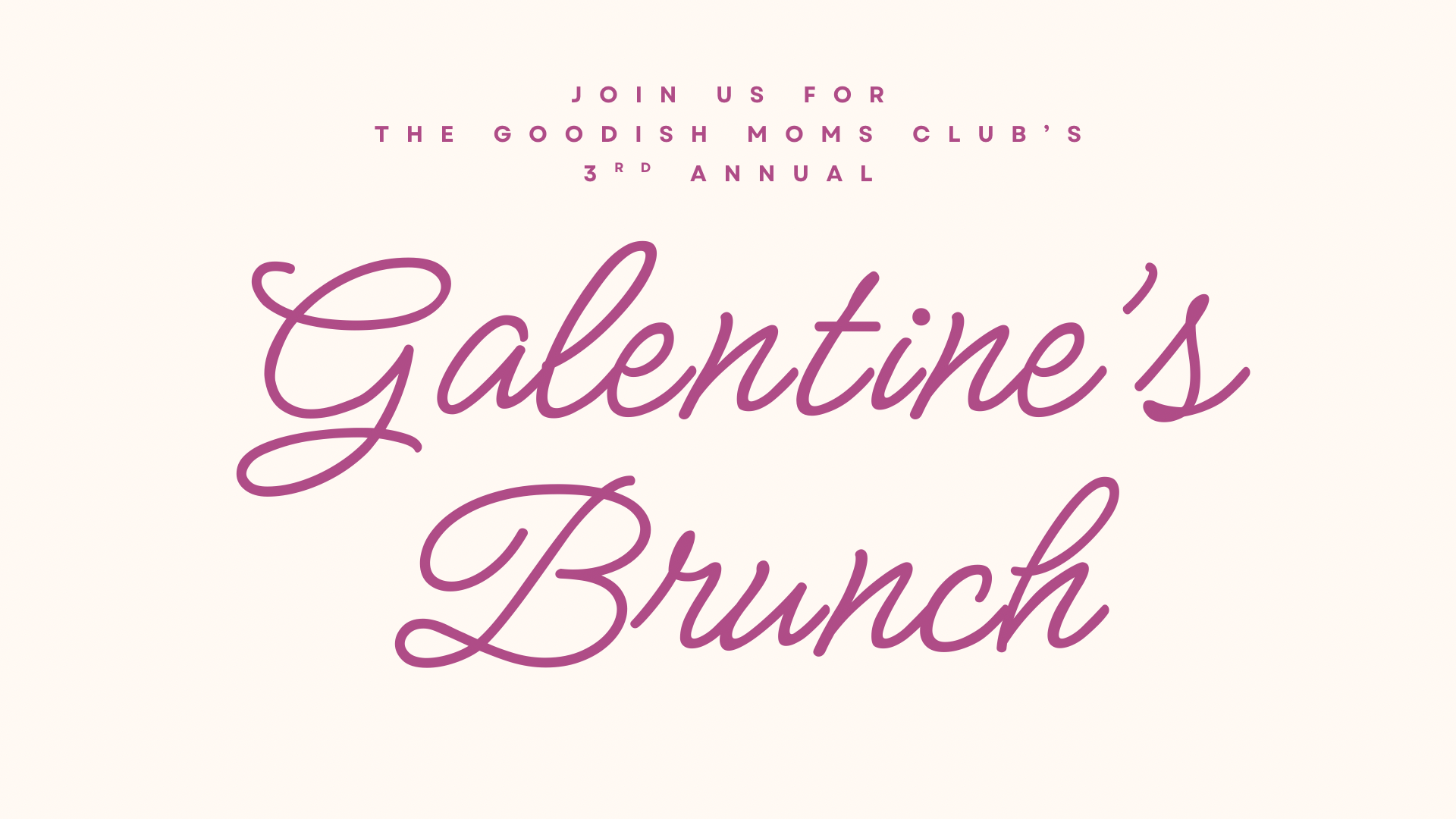 Galentine’s Day Brunch