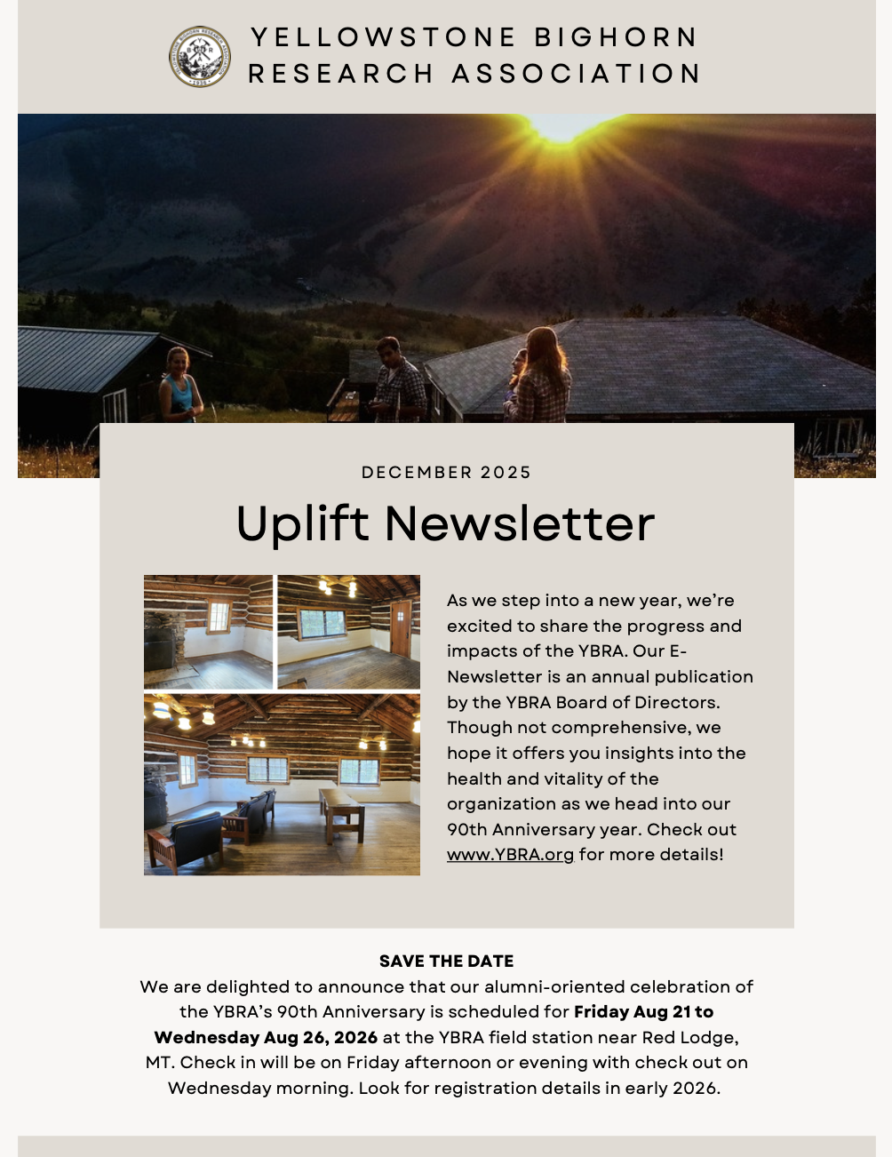 YBRA 2025 Uplift Newsletter