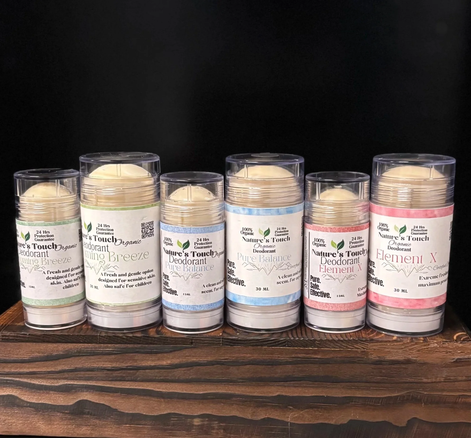 All Natural & organic Deodorants
