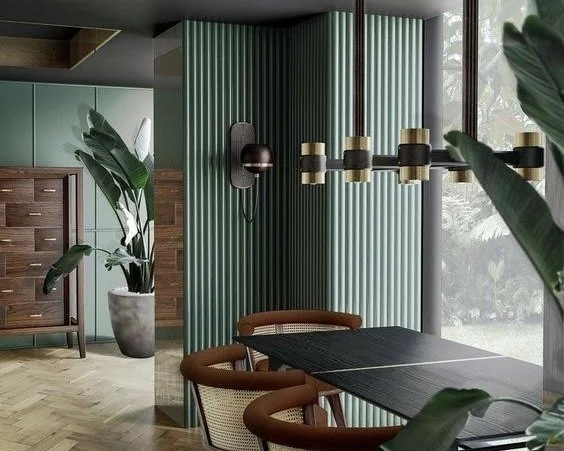 Green interior panel