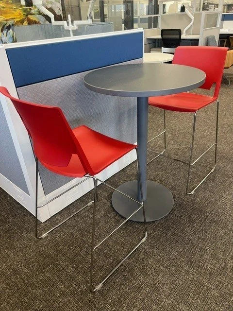 Haworth Very Red Stools