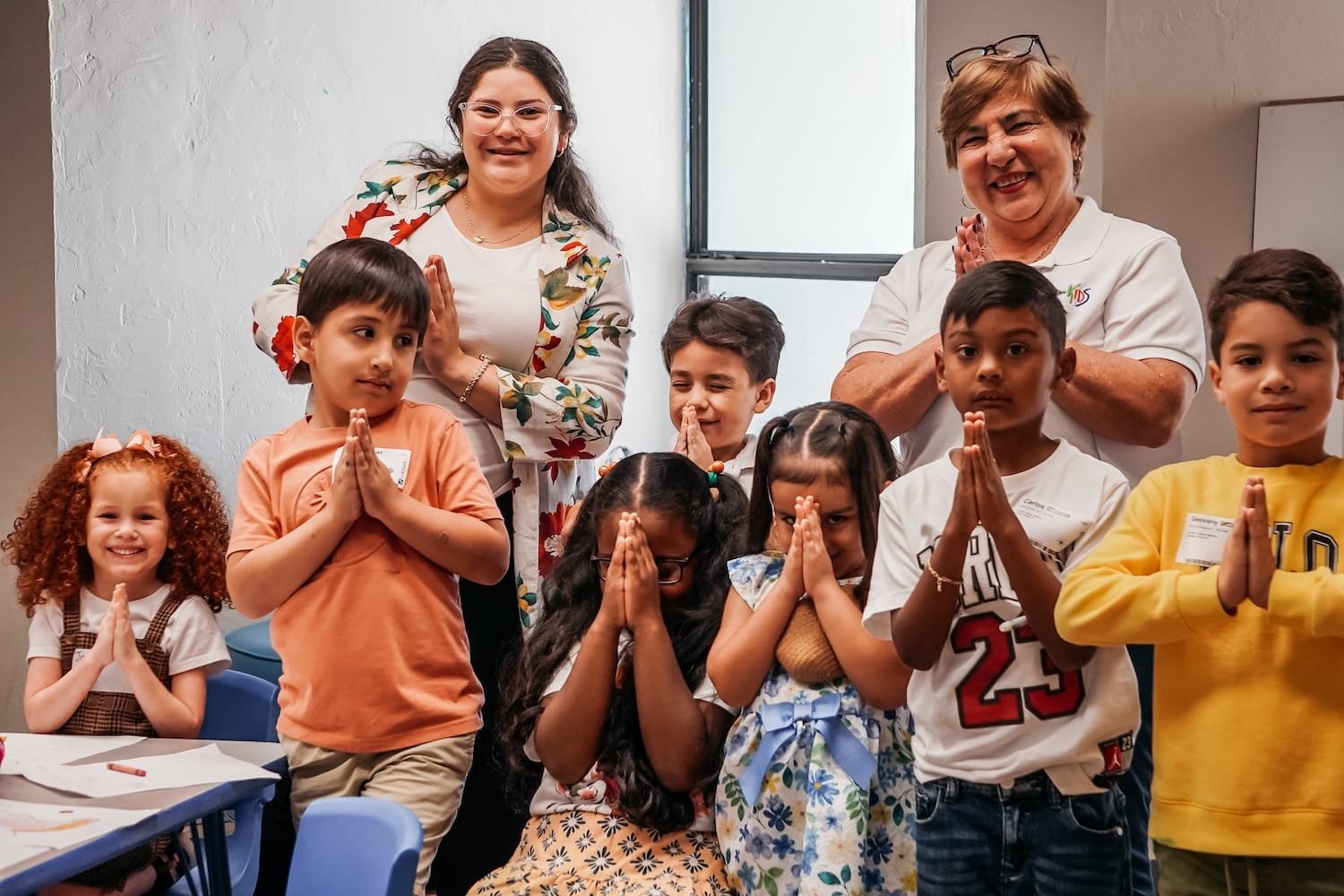 momento de adoración infantil