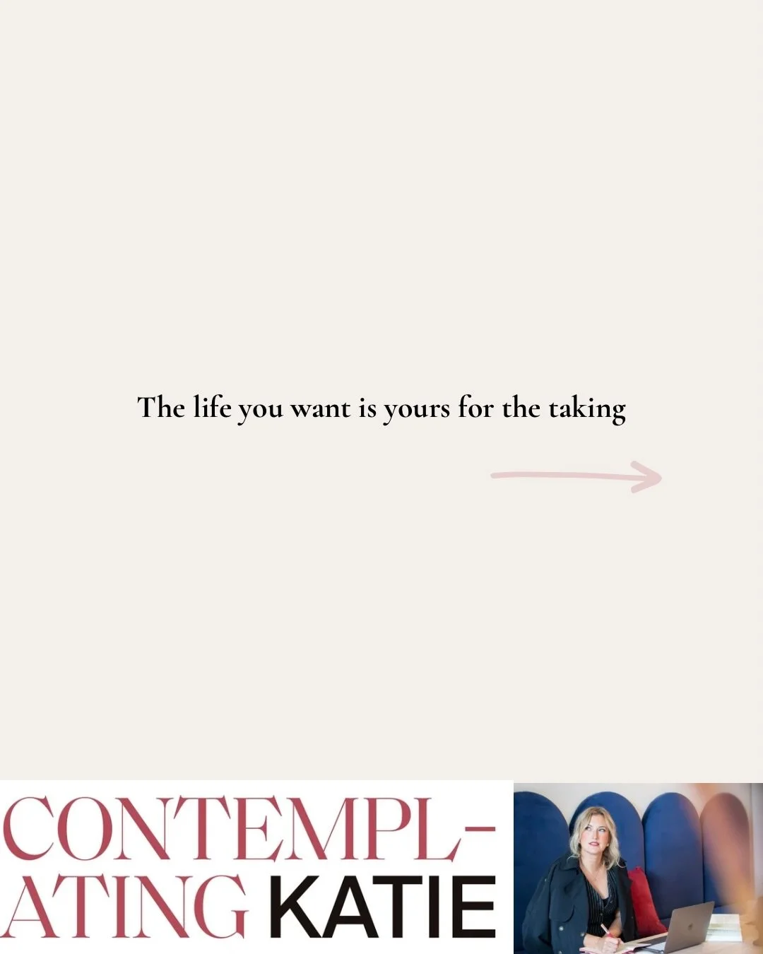 The life you want isn&rsquo;t always far away.

But we often imagine that it is.

We picture it somewhere in the future&hellip;
in another city, another job, another version of ourselves. Somewhere that feels like a long and exhausting journey to rea
