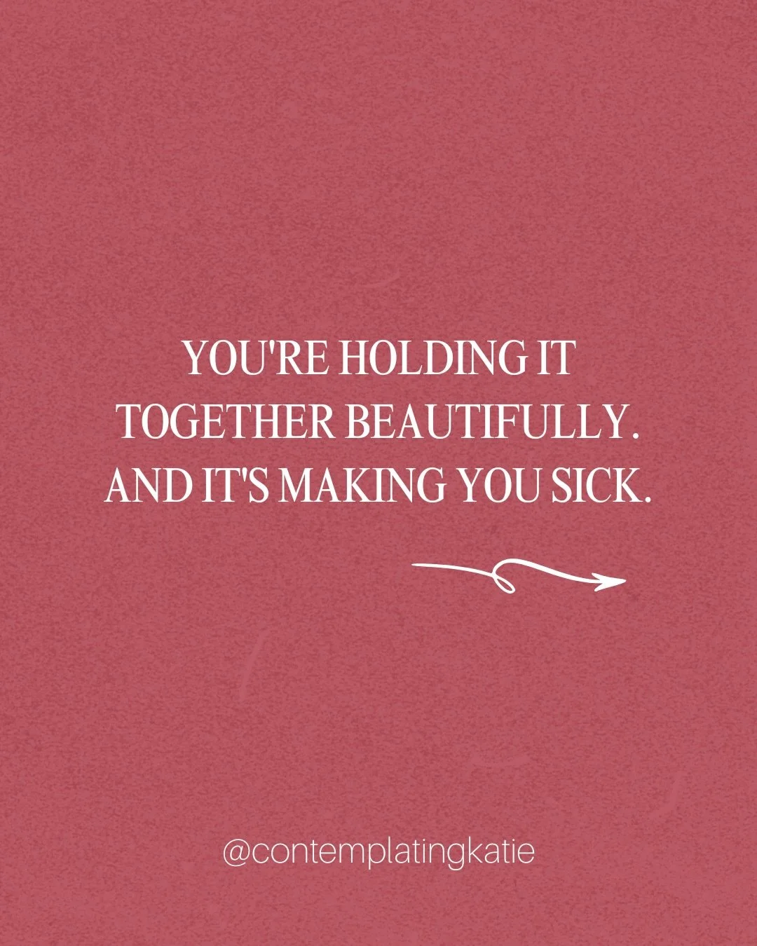 Your body has been trying to tell you something. 🤍

The mind/body/emotion connection shows us that repressed emotions don&rsquo;t just disappear &mdash; they get stored. 
And over time, that storage has a cost. 
- Chronic muscle tension
- Fatigue th