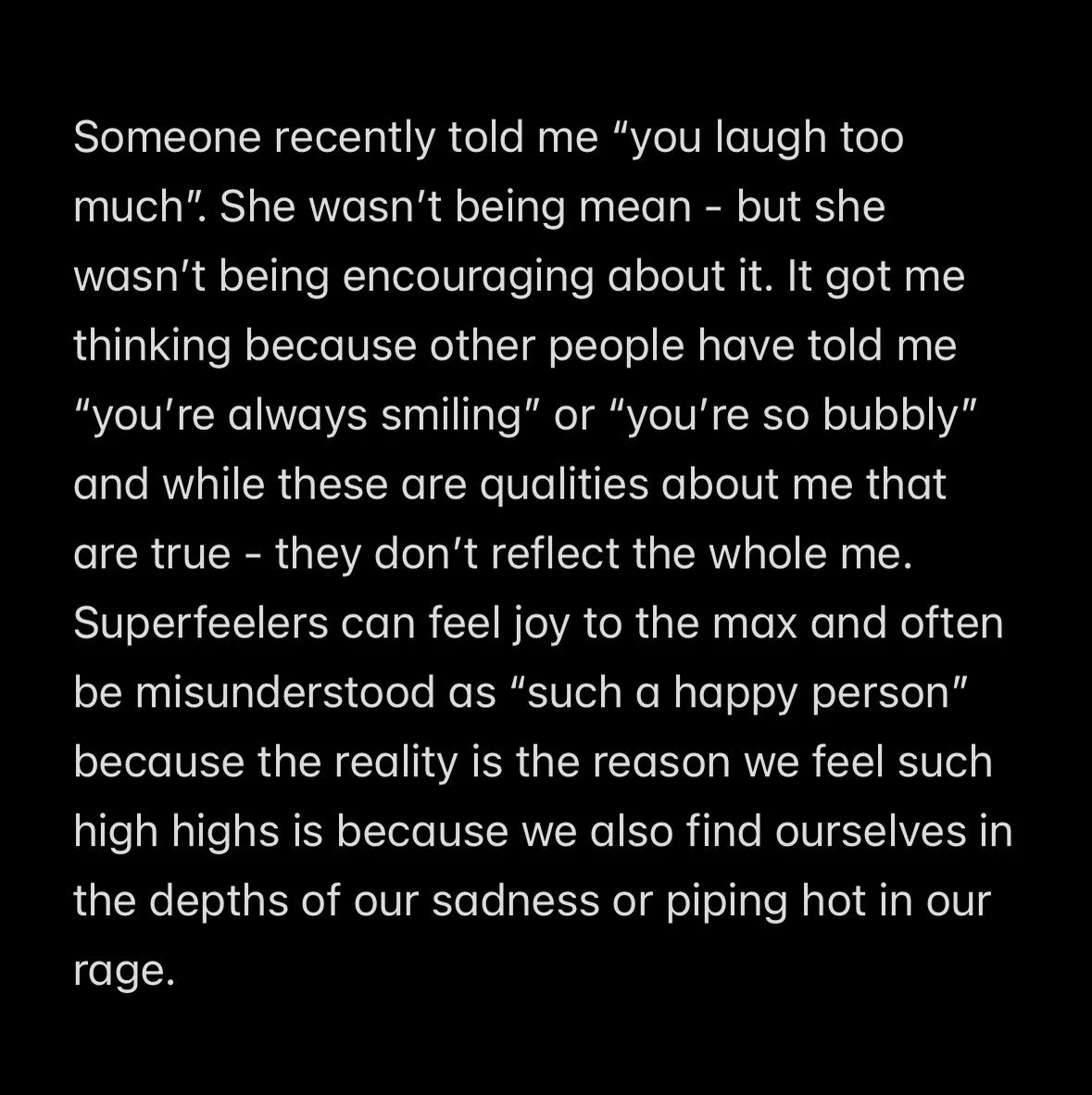 The world is softer with you in it 💗

Katie

#Superfeeler #WeWriteWeHeal #SensitiveAndSacred #EmotionalCarriers #YouAreNotTooMuch ForTheFeeIers ExpressiveWriting MentalHealthCommunity ContemplatingKatie SoftWorldNeeded​​​​​​​​​​​​​​​​
