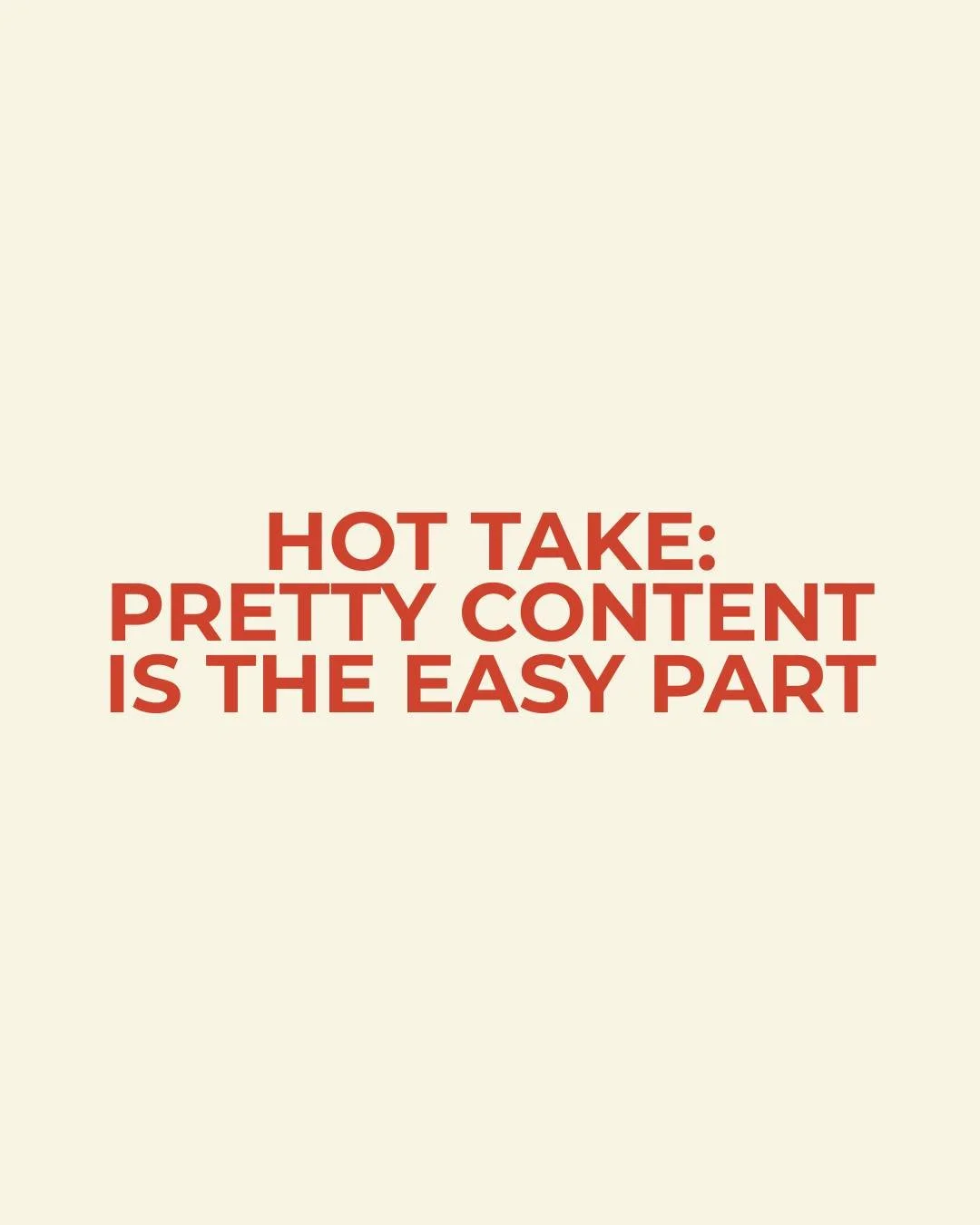 Pretty content is easy.
Profitable content is rare.

You don&rsquo;t need more posts; you need a plan.
A plan that drives awareness, demand, and revenue.

DM me &ldquo;strategy&rdquo; and I&rsquo;ll send you 3 ways to turn your content into a revenue