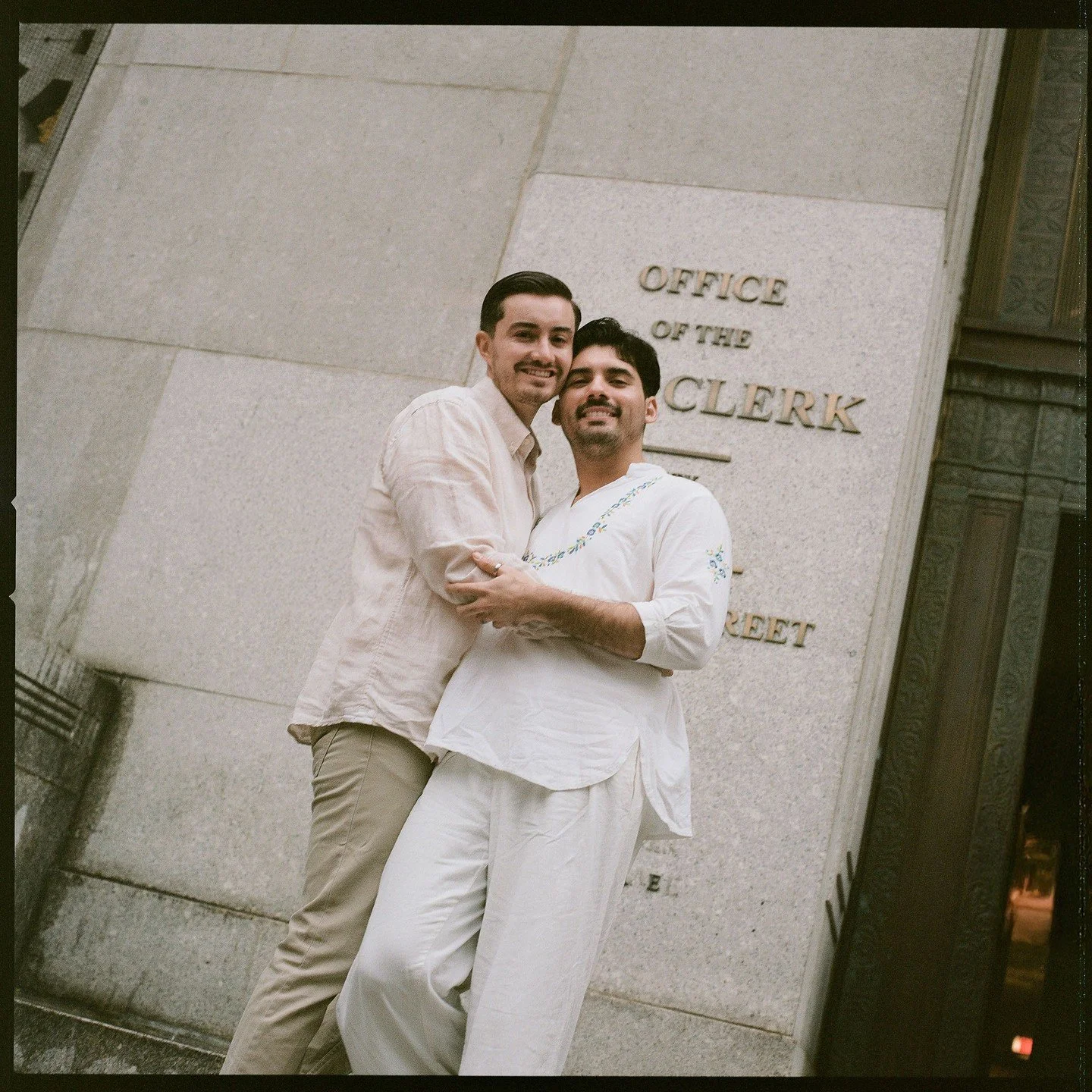 Mark and Felipe on a rainy day few moments before tying the knot 🥰 

#nycelopement #cityhallwedding #nycphotographer #nycweddingphotographer #elopementphotographer #filmphotography #filmisnotdead #analogphotography #shootfilm #urbanelopement #cityel