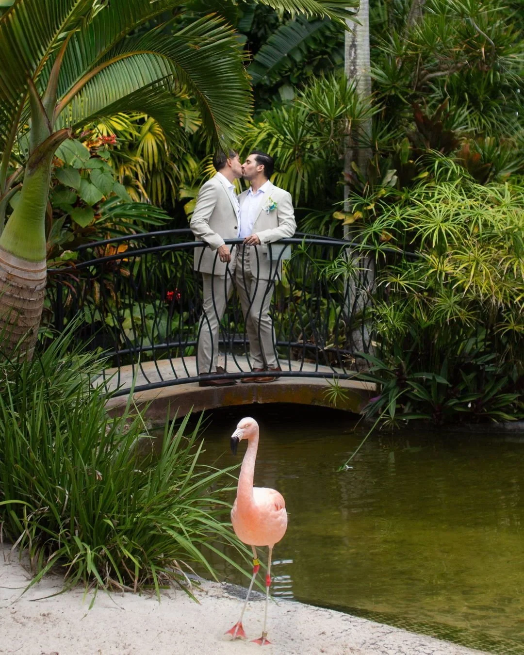 Mark and Felipe wandered through the lush Sunken Gardens before their wedding and gave me the privilege of tagging along to document it. We took our time exploring, laughing, getting lost in the jungle maze, and capturing portraits that felt like the