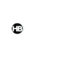 Logo of HD Hubbard, a construction equipment company, featuring a circular emblem with 'HB' and the company name next to it.