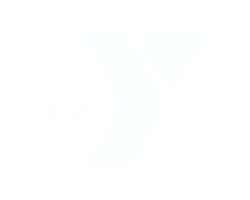 Logo of the YMCA, featuring a large 'Y' with the words 'the Y' inside.