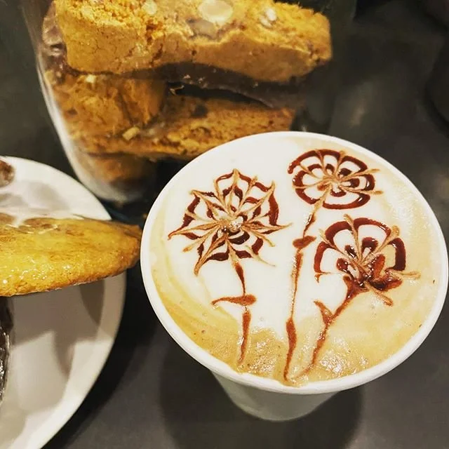 Grendel's Coffee House is walking distance from the Jupiter Hotels, and has a great selection of coffee and food, including delicious sandwiches at a great price!