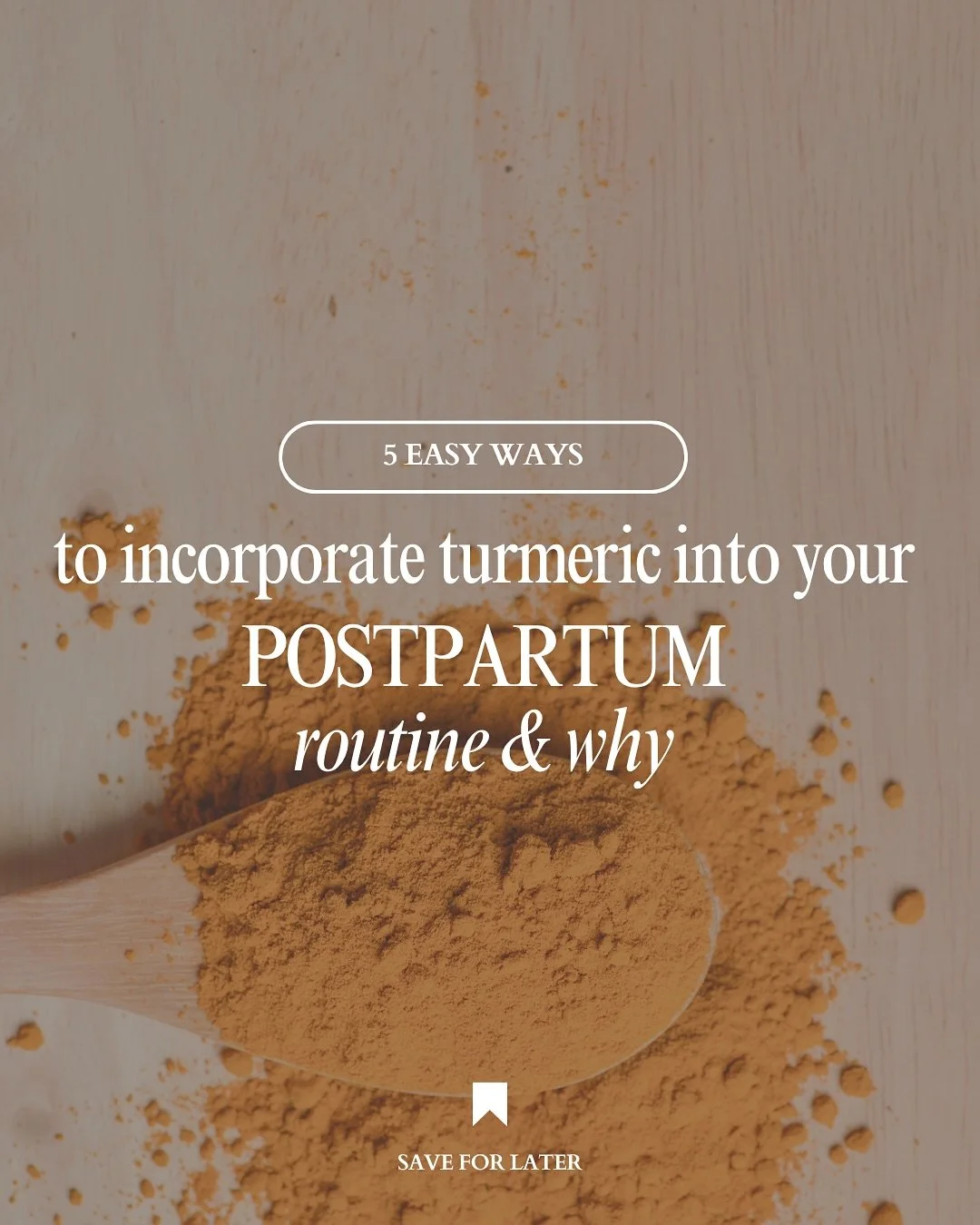 I loveeeeeee using and recommending turmeric while postpartum for SO many reasons!

If you&rsquo;re looking for more postpartum support (beyond what I share on my page here), my Hold the Mother community welcomes you with open arms. 

Endless guides,