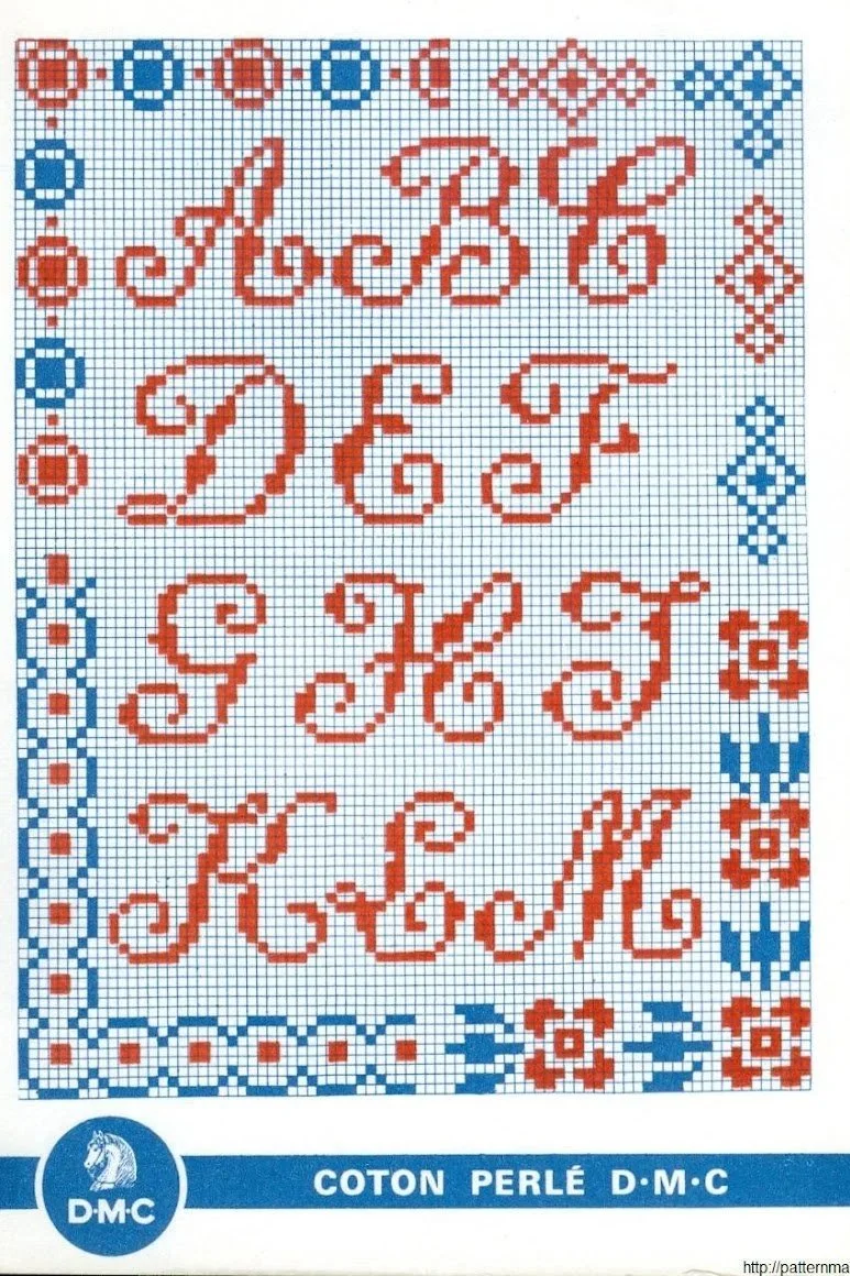 Alphabets et Motifs au Point de Croix N° 4 4.jpg
