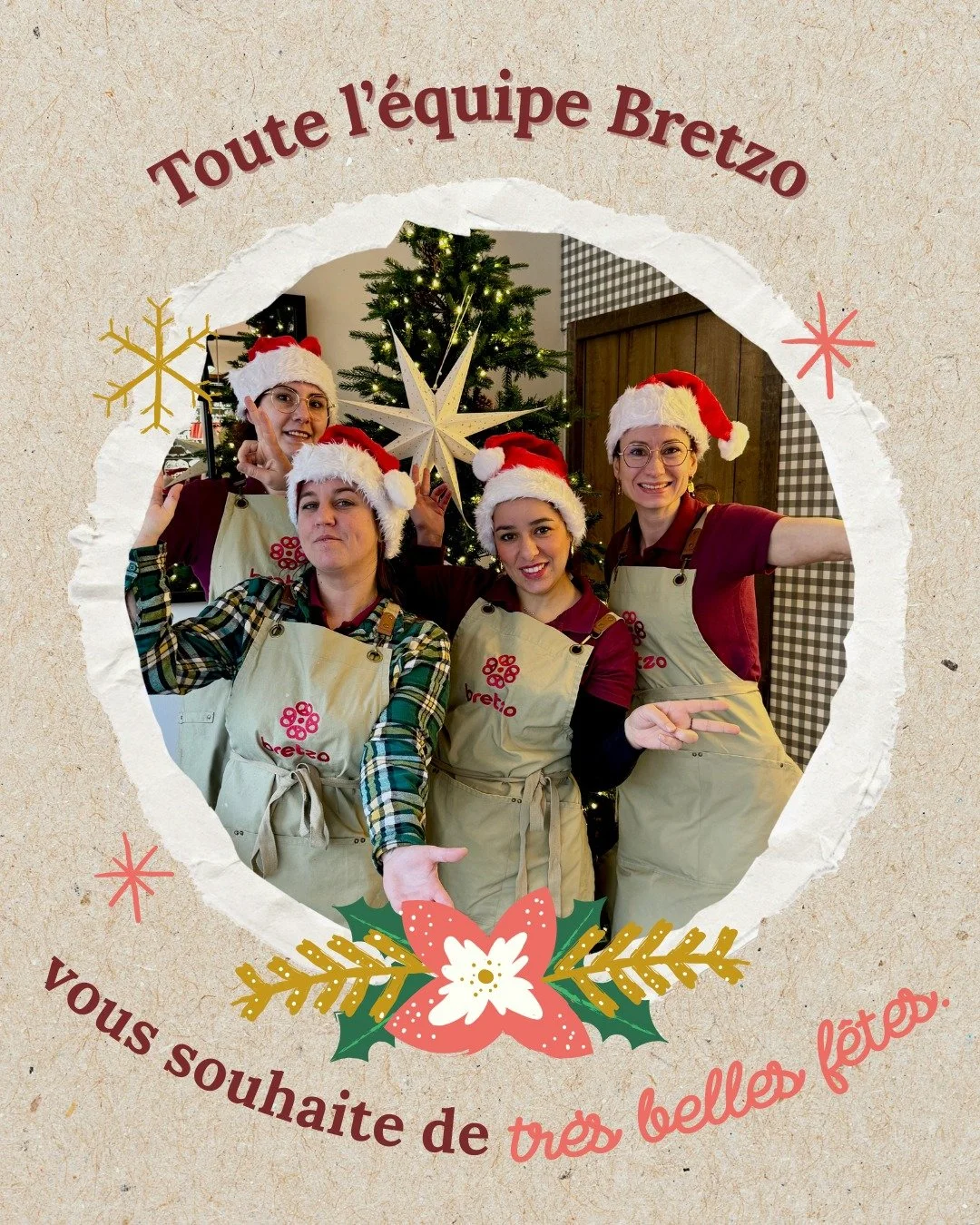 Toute l&rsquo;&eacute;quipe Bretzo vous souhaite de tr&egrave;s belles f&ecirc;tes de fin d&rsquo;ann&eacute;e ✨

Depuis l&rsquo;ouverture d&eacute;but novembre, vos passages, vos mots et votre curiosit&eacute; nous ont d&eacute;j&agrave; beaucoup to
