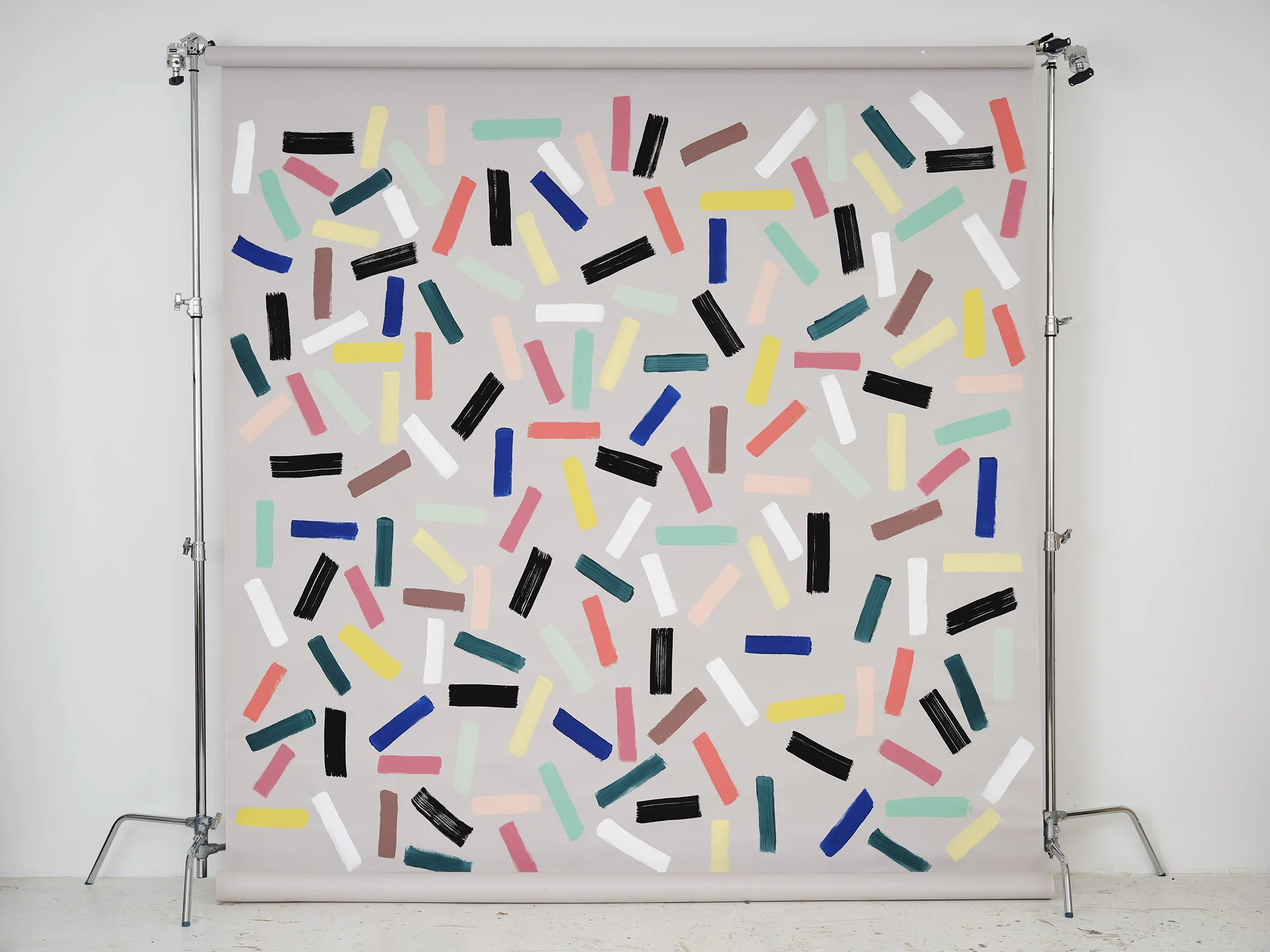 Jonathan Porritt spoke with Dr Mya-Rose Craig aka BirdGirl about how to stay hopeful and positive in the face of the climate crisis. I used birdsong visualised as colour for this pattern based backdrop.