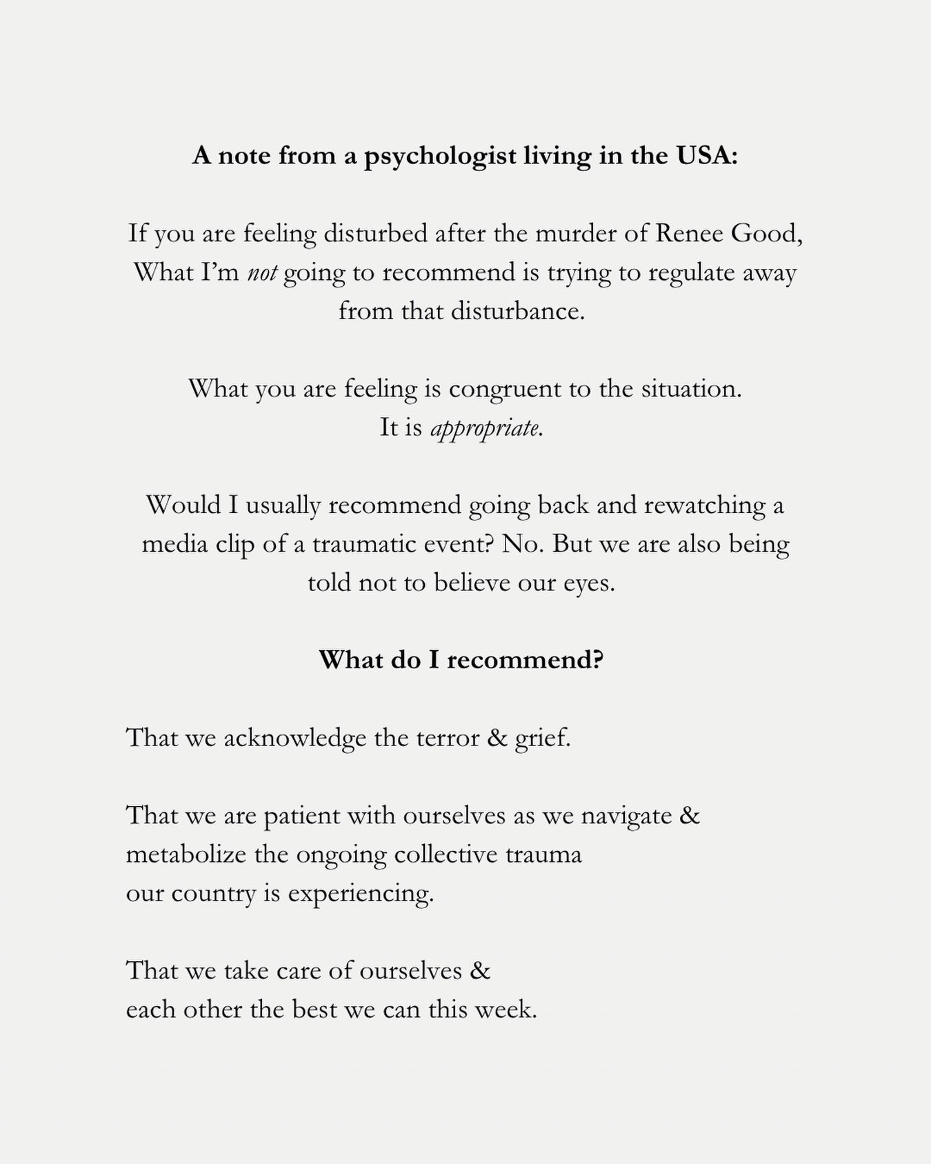 I hope you are taking care🤎 

#trauma #collectivetrauma #emotions