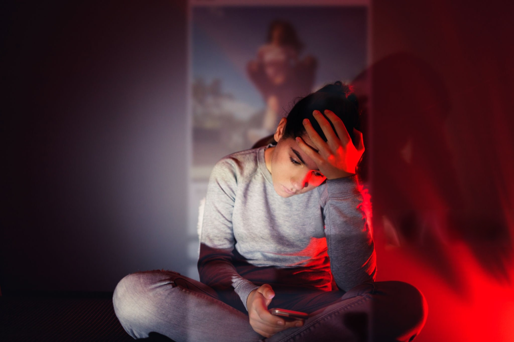 why is my child’s anxiety worse at night?