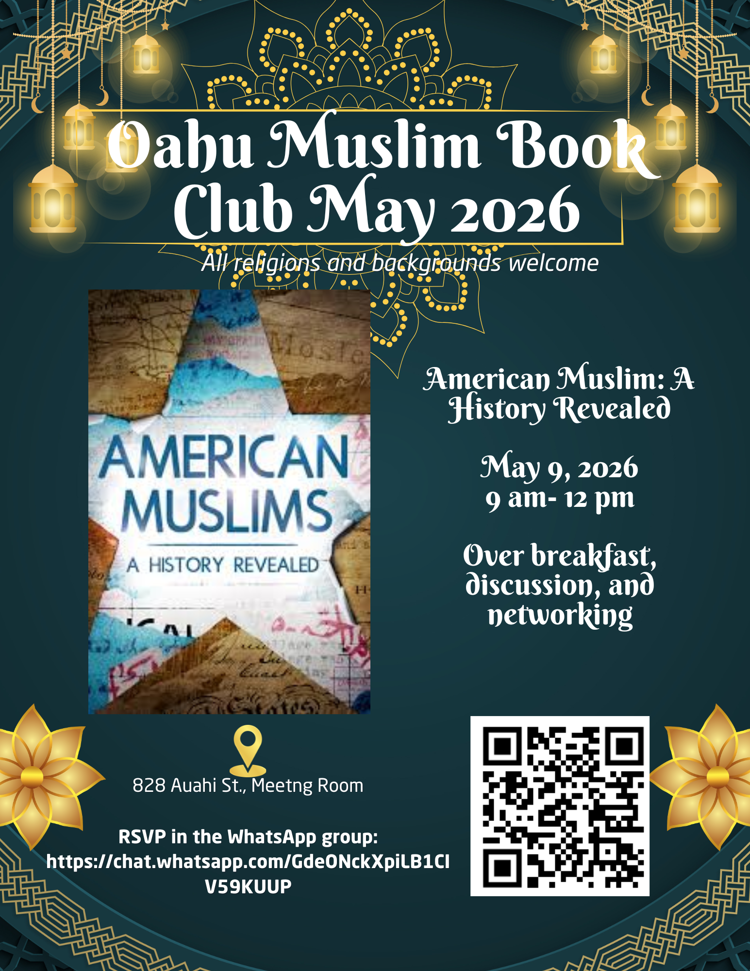 Oahu Muslim Book Club May 2026