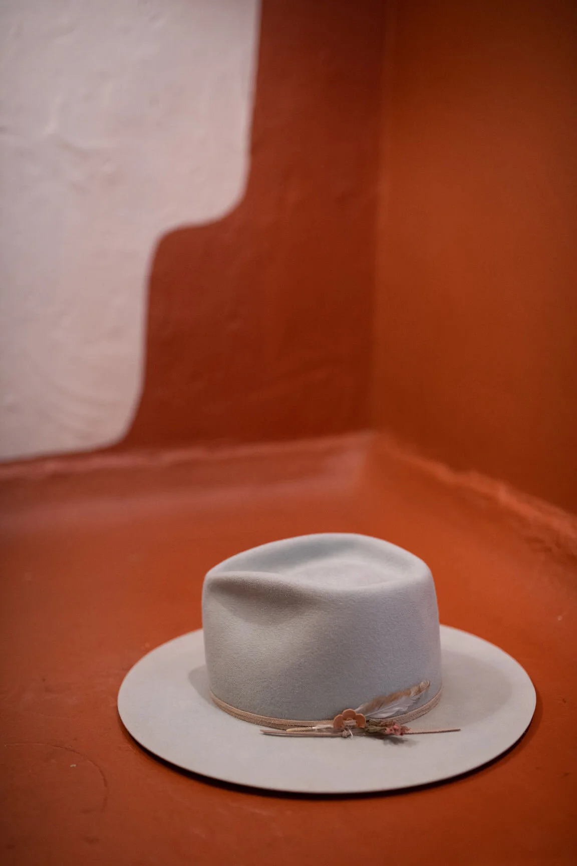 website design for Santa Fe custom hat company. Photography by Brandon Soder .