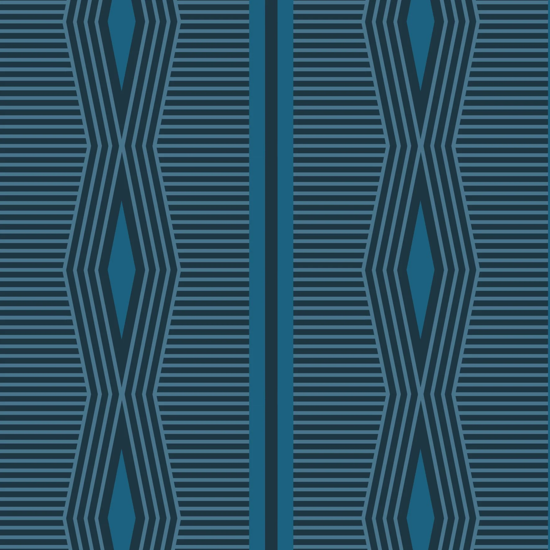 Diamond Stripe Blue